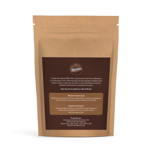 Dokaparaó Cafés Especiais Selecionados em Grãos 500g - Image 3