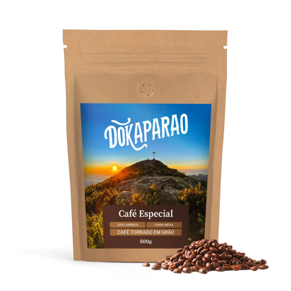 Dokaparaó Cafés Especiais Selecionados em Grãos 500g - Image 2
